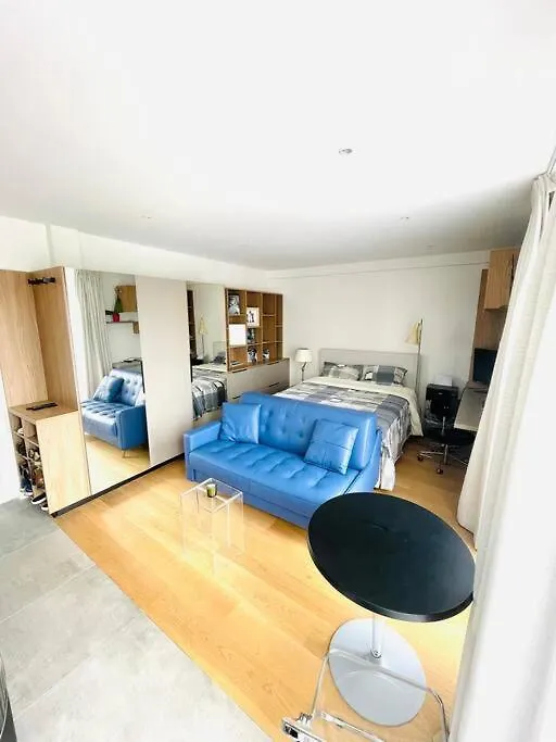 Studio Luxueux 3 Voyageurs Bastille Parijs Appartement