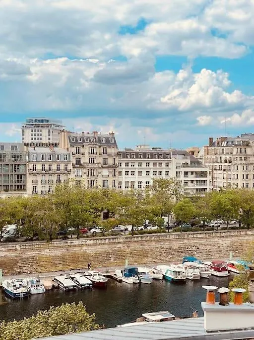 Studio Luxueux 3 Voyageurs Bastille Parijs